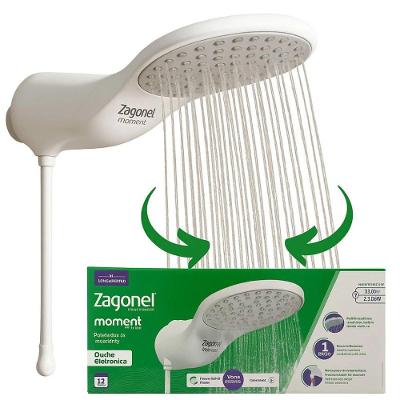 Ducha Eletrônica Zagonel Moment 7500w Original Branco 220V