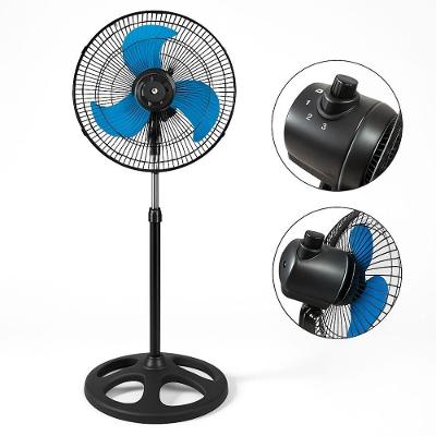 Ventilador de Coluna Yeet Turbo Silencioso 45W 3 Pás 3 Velocidades Preto 220V