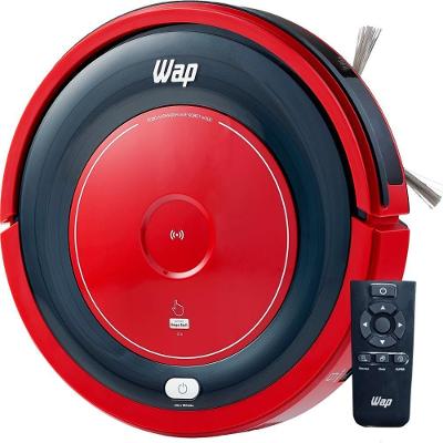 Robô Aspirador de Pó WAP Robot W300 18W 45 Min com Sensor Antiqueda e Anti Colisão Vermelho Bivolt