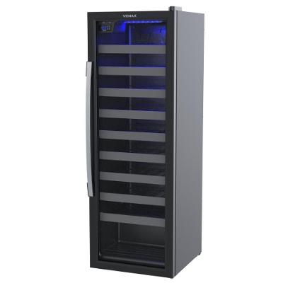Champanheira 200 Para 50 Garrafas -2°c A 8°c Preto Digital 209l Ec200 - Venax 220v