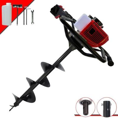 Perfurador De Solo Anmax Gd520b 52cc 2,2hp + Broca 80x20