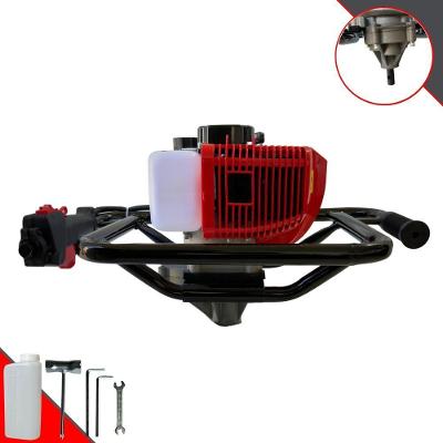 Perfurador Trado Motorizado Anmax S/ Broca 52cc 2,2hp 2t