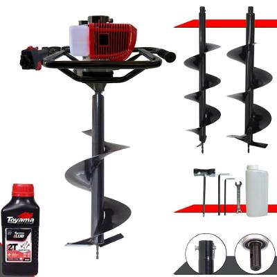 Trado Motorizado Anmax Gd520b + 3 Brocas + óleo Toyama 2t