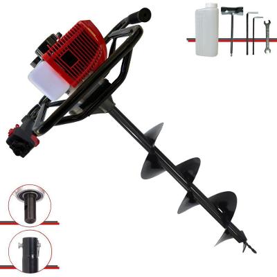 Perfurador Anmax Gd520b à Gasolina 2t 52cc 2,2hp + Broca