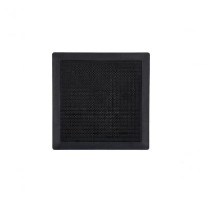 Arandela Fiamon Coaxial 50rms 6" Quadrada Preta