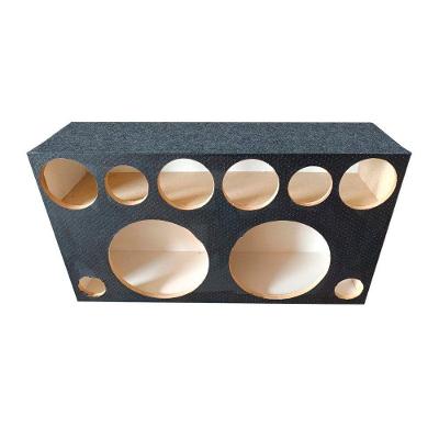 Caixa Vazia 2 Alto-falantes 12" 4 Cornetas 2 Tweeter Dutada