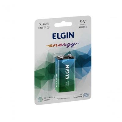 Elgin Bateria Alcalina 9v Blister C/ 1 Unid