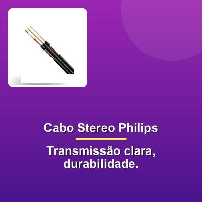 Cabo Stereo Philips Tiaflex 100m 3×0,14mm