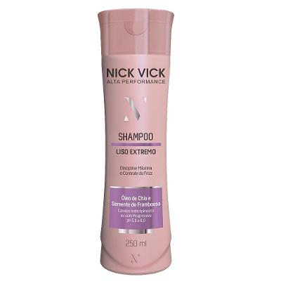Shampoo Nick Vick Alta Performance Liso Extremo 250ml