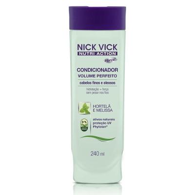 Condicionador Volume Perfeito Nick Vick Nutri Action 240ml