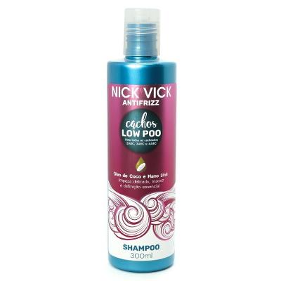 Shampoo Cachos Low Poo Nick Vick Antifrizz 300ml