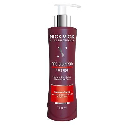 Pré Shampoo S.o.s Fios Nick Vick Alta Performance 200ml