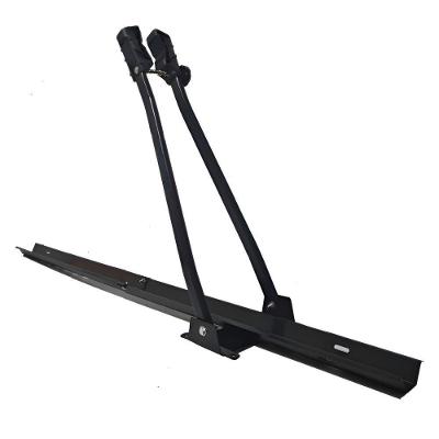 Suporte Transbike De Calha Rack Teto True Up Bike Universal - Preto