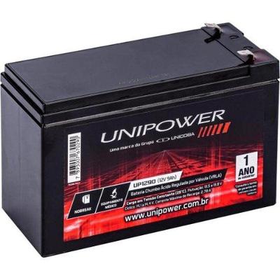 Bateria Estacionária 12v 9ah Unipower