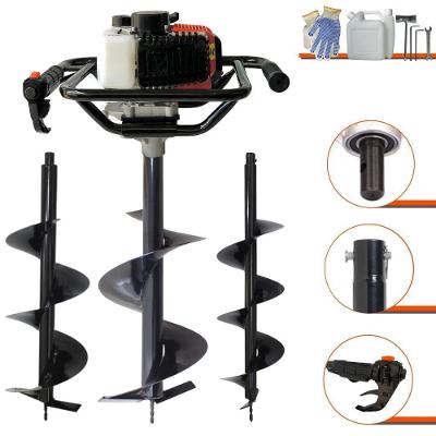 Perfurador Vant Vps52 52cc + Brocas 80x20 80x25 E 80x30