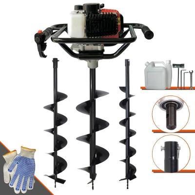 Perfurador De Solo Vant Vps52 52cc + Brocas 10, 15 E 20