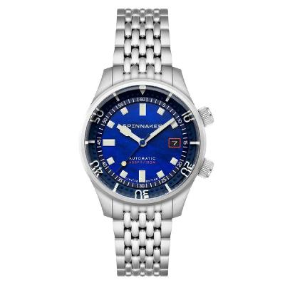 Relógio Spinnaker Bradner Pearl Diver Automático Edição Limitada Indigo Mirage Sp-5158-33