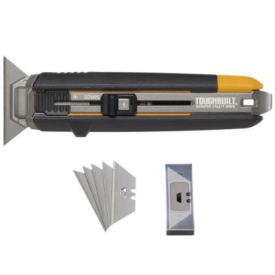 Kit Estilete Raspador 160mm Toughbuilt Tb-h4s5-01 + 30 Lâminas Tb-h4s30-80 – Combo Profissional E Re