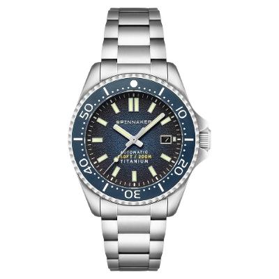 Relógio Spinnaker Tesei Titanium Automatic Tatical Blue Sp-5084-55