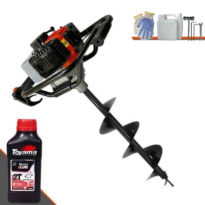 Perfurador Trado Vps52 52cc + Broca 80x20cm + óleo Toyama