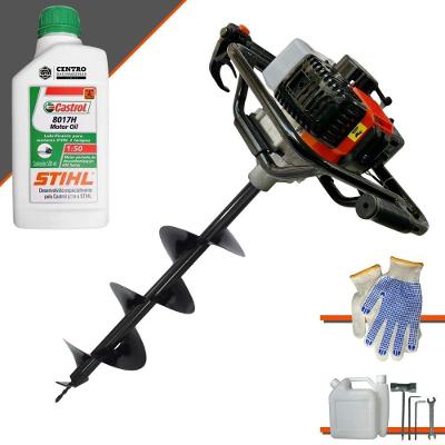Perfurador Vant Vps52 52cc + Broca 80x20 + óleo Stihl