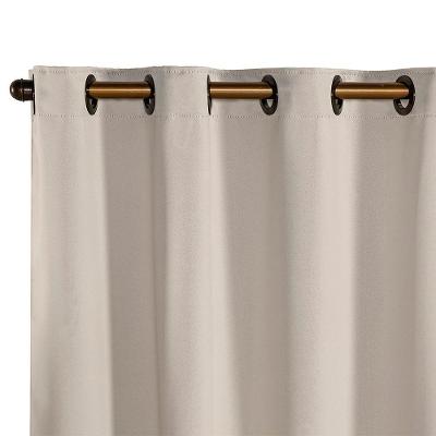 Cortina Blackout Tecido Prime 80% Corta Luz 2,70m X 2,30m 100% Poliéster - Bege