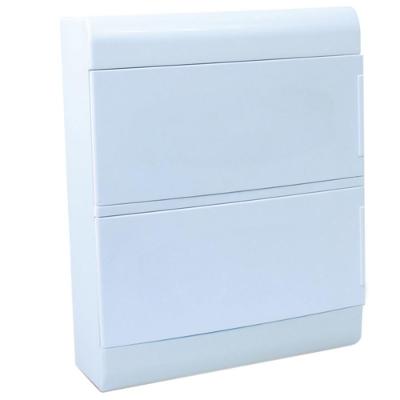 Caixa De Passagem 2x12 Porta Opaca - Scv24po - Steck Quadro Sobrepor 2x12 Porta Opaca Steck Scv24.po