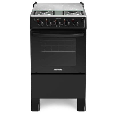 Fogão Star New 4 Bocas Preto Itatiaia Bivolt