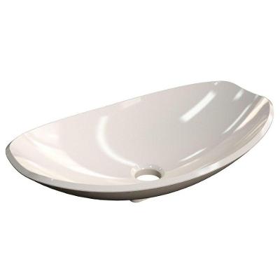 Cuba Pia De Apoio Para Banheiro Canoa Luxo 45 C08 Bege