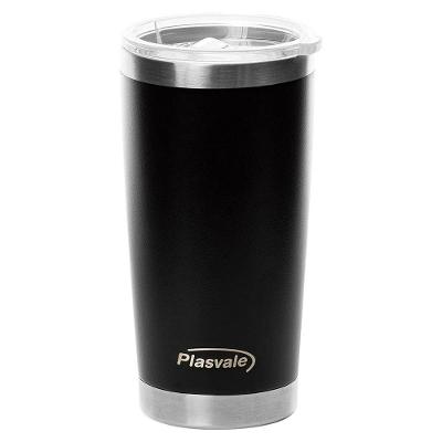 Copo Térmico Com Tampa Plasvale Preto