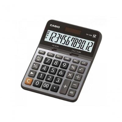 Calculadora Mesa Casio Dx-120b 12 Dígitos Prata