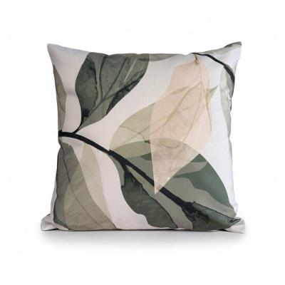 Almofada Decorativa Suede Digital Verde Escuro