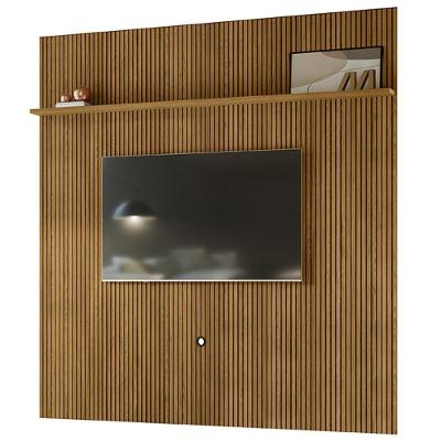 Painel Suspenso Tv 75 Polegadas 245x238 Cm Guapore Madetec Cumaru