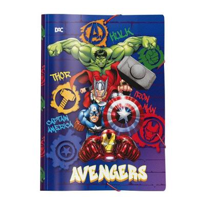 Pasta Aba Elástica 332 X 232mm Vingadores Dac