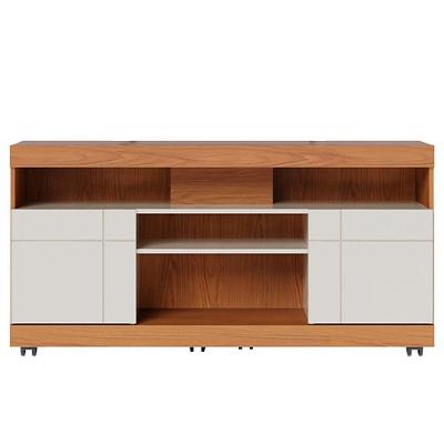 Rack Bancada Tv 47 Polegadas 136 Cm Yara Colibri Freijo Off White