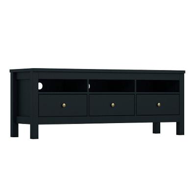 Rack Para Tv Até 65 Polegadas 03 Gavetas Indiana Henn Preto HP