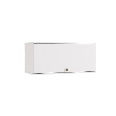 Armário Aéreo Celeste Kappesberg 100% Mdf 1 Porta Basculante Branco 80cm