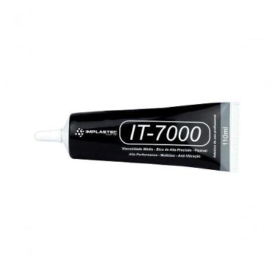 Cola Tela Celular It7000 Preta 110ml