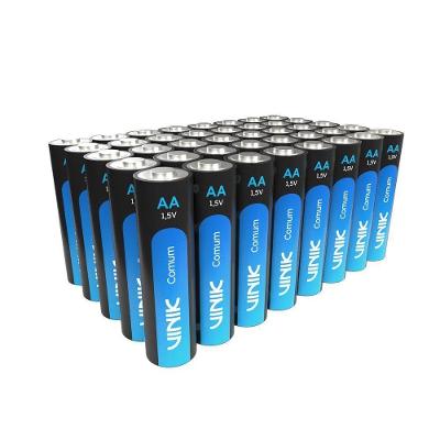 Pilha Comum Aa Tubo C/ 40