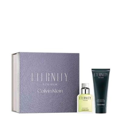 Kit Calvin Klein Eternity Masculino - Eau De Toilette 50ml + Shower Gel 100ml