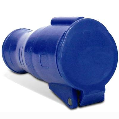 Acoplamento 2p+t 16a 200-250v 6h Azul - S-3056 - Steck Acoplam.2p+t 16a 200-250 6h Az S-3056 Steck
