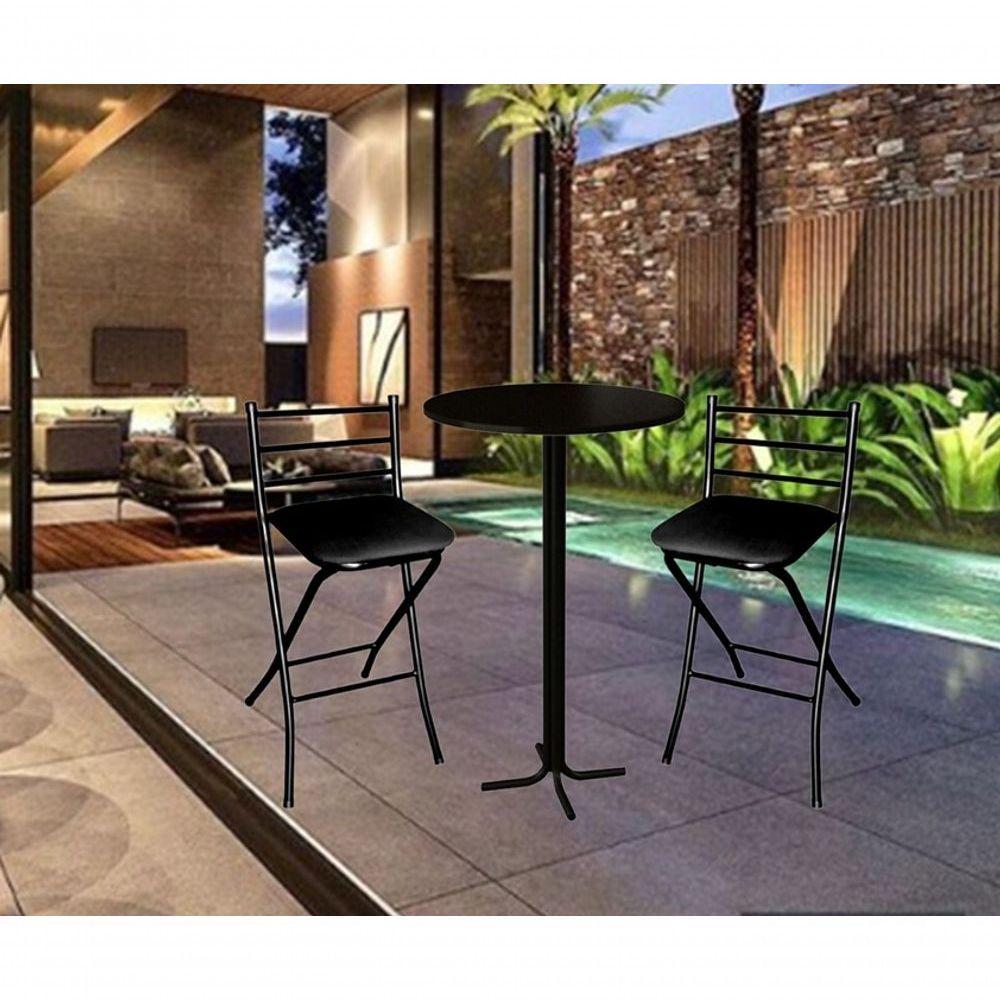 Mesa Alta Bistrô Bar Redonda Cozinha - 3