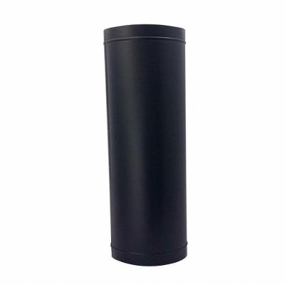 Duto Preto Para Chaminé 115 Mm De Diâmetro 1,20 M De Altura