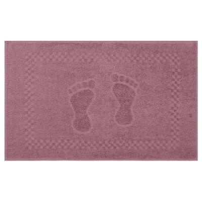 Toalha De Piso Pezinho 100% Algodão 45x68cm Appel Orquídea