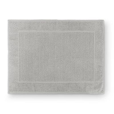 Toalha De Piso Loft 50x70cm 100% Algodão Gramatura 600 Prata