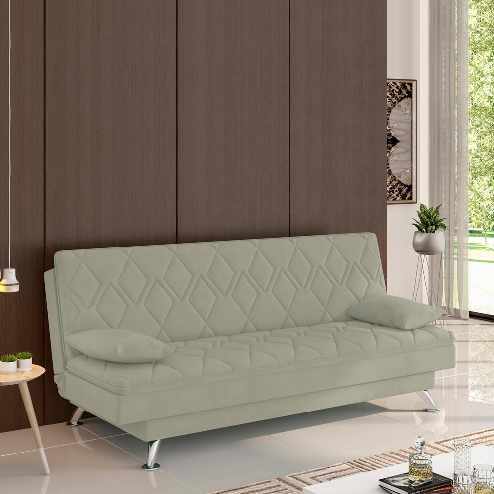 Sofa Cama 3 Lugares 193 Cm Eva Veludo Sl 940 Moll Sl 940 - 3