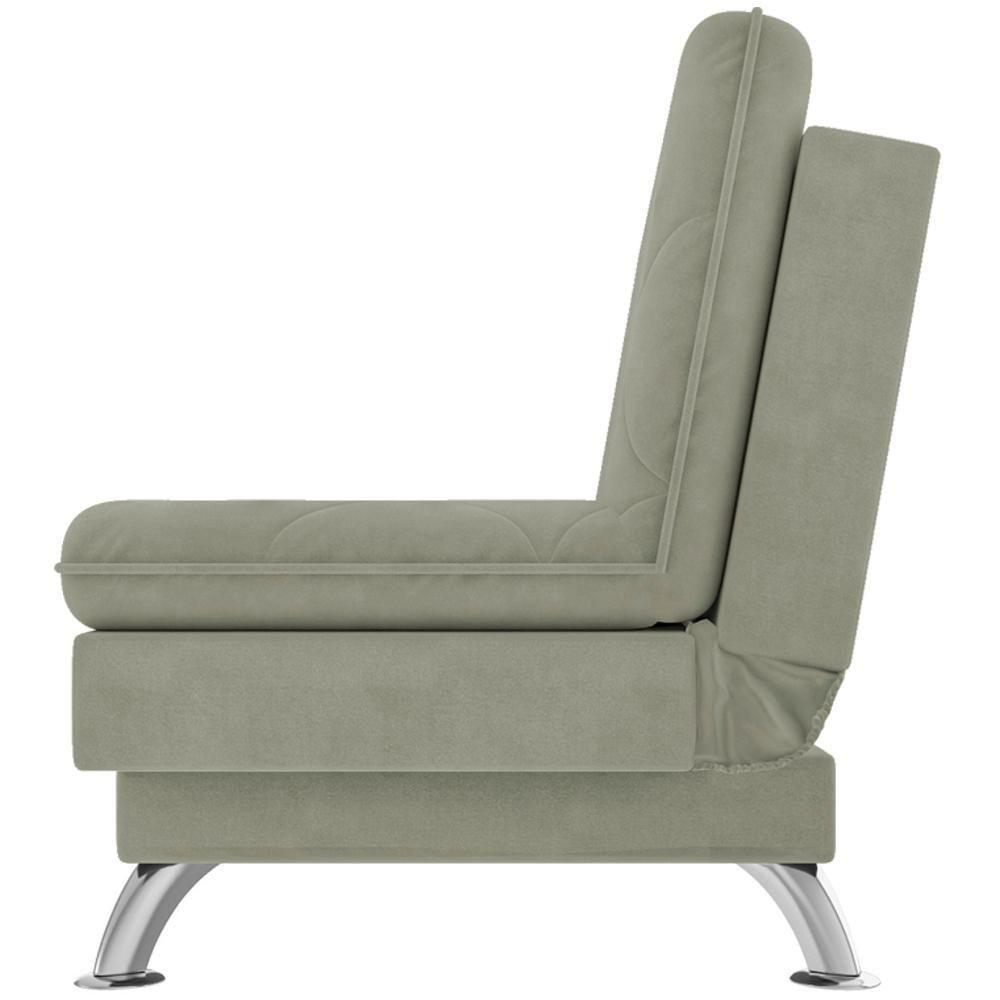 Sofa Cama 3 Lugares 193 Cm Eva Veludo Sl 940 Moll Sl 940 - 4