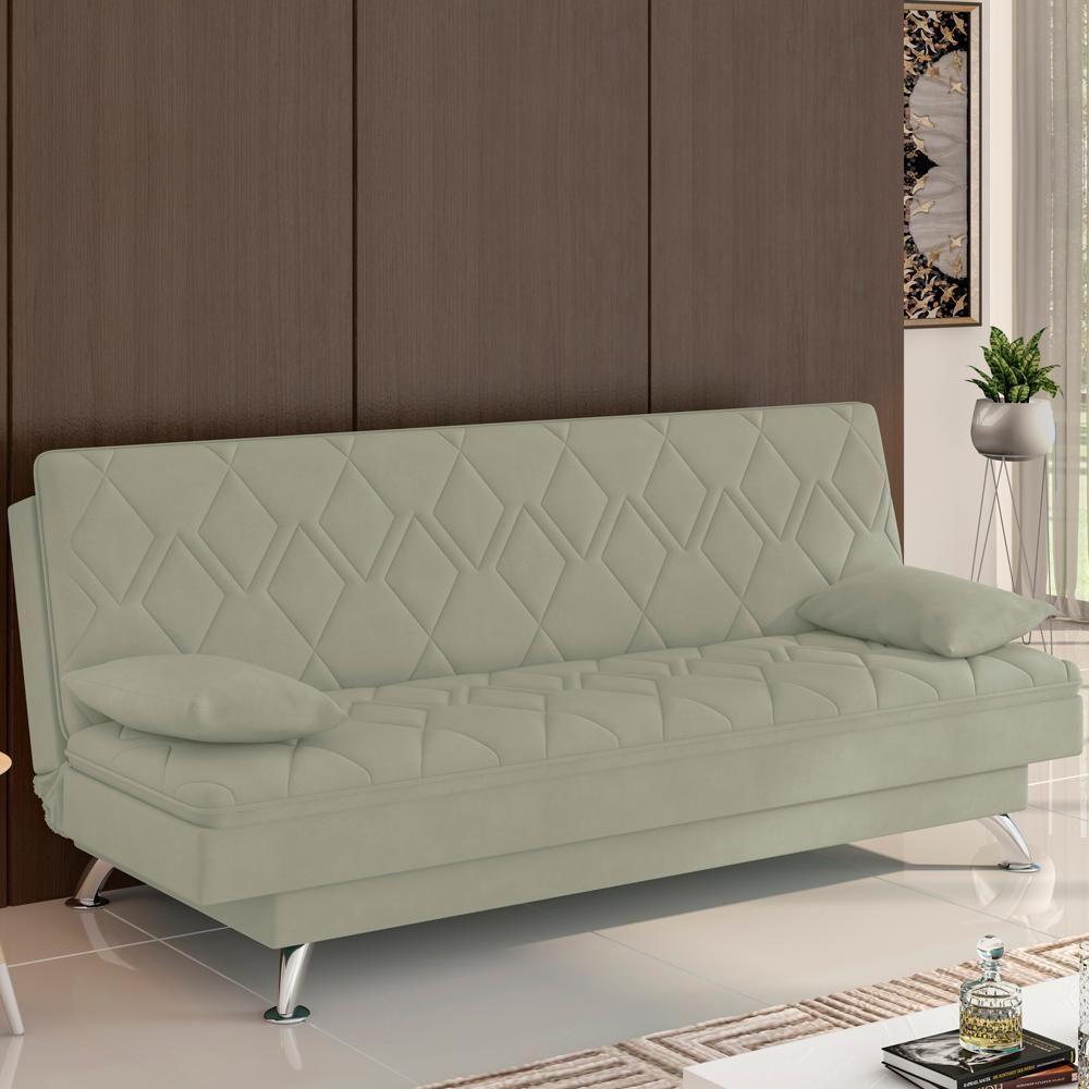 Sofa Cama 3 Lugares 193 Cm Eva Veludo Sl 940 Moll Sl 940 - 9