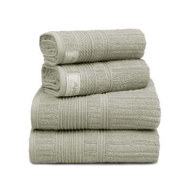 Jogo De Toalha De Banho Sonata, 100% Algodão Penteado Premium, 4 Peças