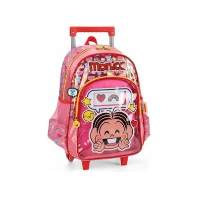 Mochila De Rodinhas Pink Monica Maxlog Ic39726mn0310un